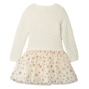 Hatley Metallic Snowflake Tulle Dress 9-12 months